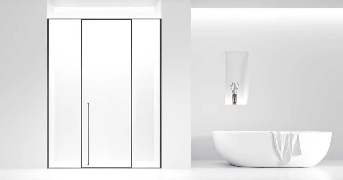 Cabin tắm kính slim cao cấp tối ưu theo layout thực tế, sử dụng vật liệu và phụ kiện cao cấp nhằm đạt độ hoàn thiện và trải nghiệm tối đa.