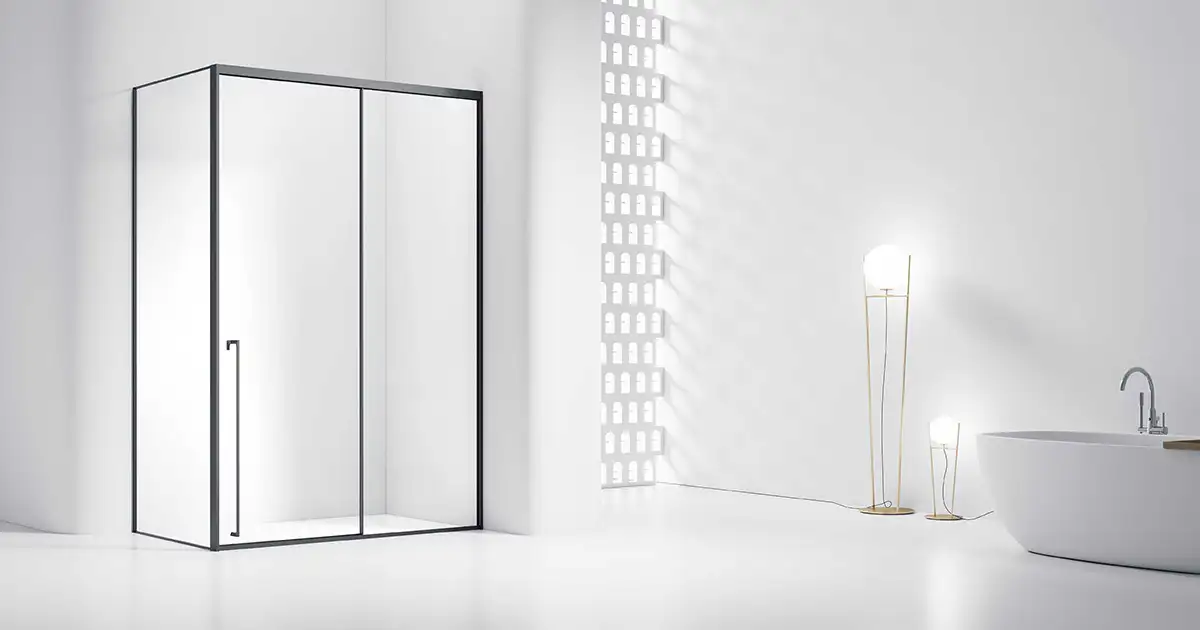 Cabin tắm kính slim được thiết kế với khung mảnh nhưng cấu trúc tối ưu, giúp không gian tinh gọn, liền mạch và vẫn đảm bảo độ chắc chắn trong quá trình sử dụng.