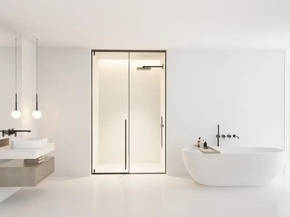 Cửa mở quay Pivot