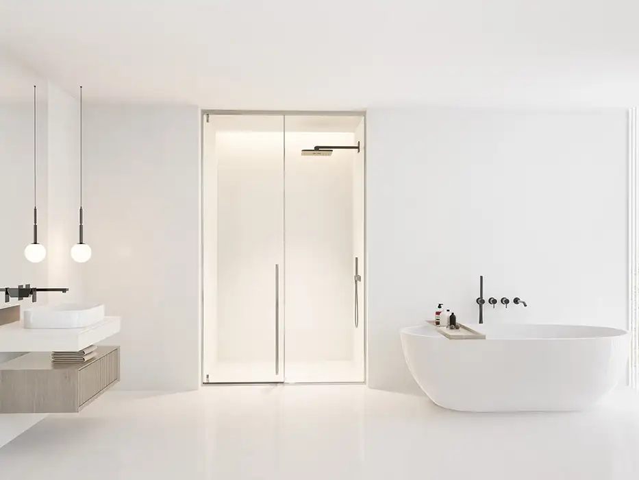 Cửa mở quay Pivot