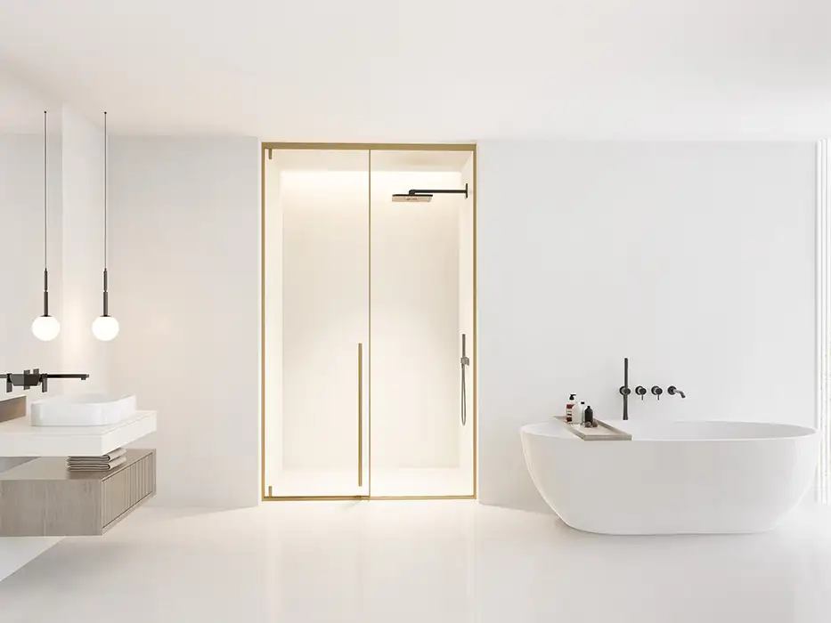 Cửa mở quay Pivot