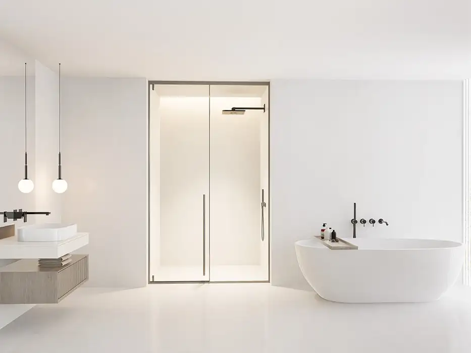 Cửa mở quay Pivot