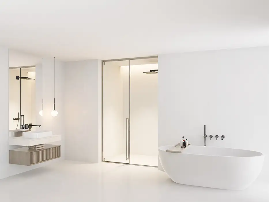 Cửa mở quay Pivot