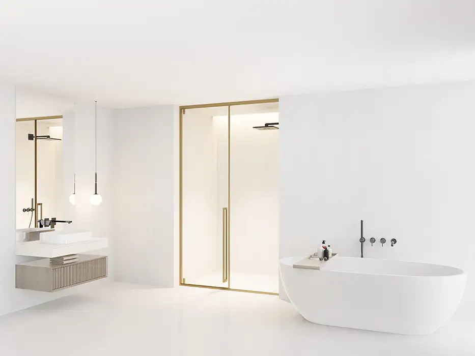 Cửa mở quay Pivot