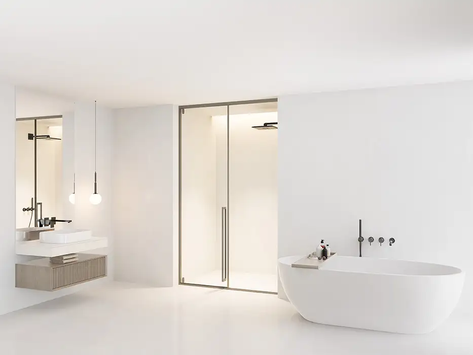 Cửa mở quay Pivot