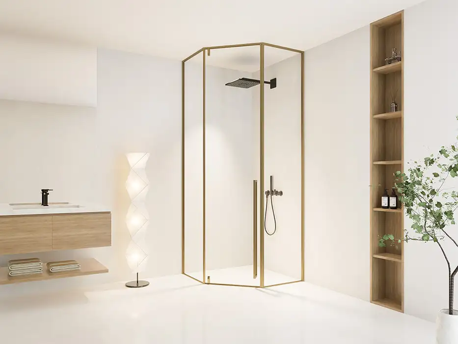 Cửa mở quay Pivot – Bản lề nổi