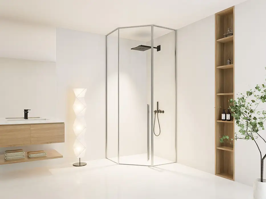 Cửa mở quay Pivot – Bản lề ẩn