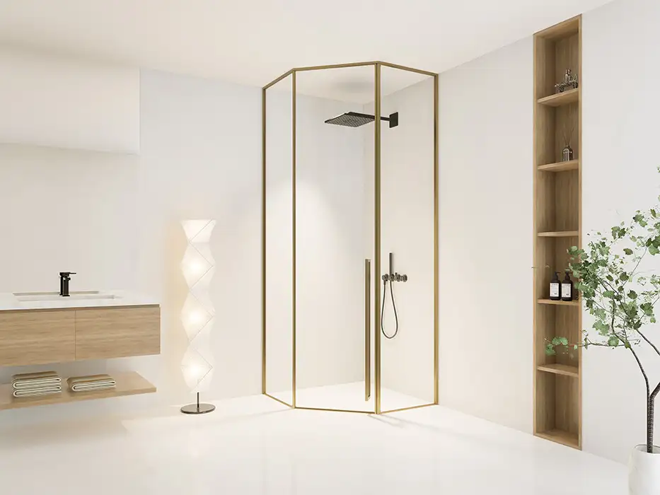 Cửa mở quay Pivot – Bản lề ẩn